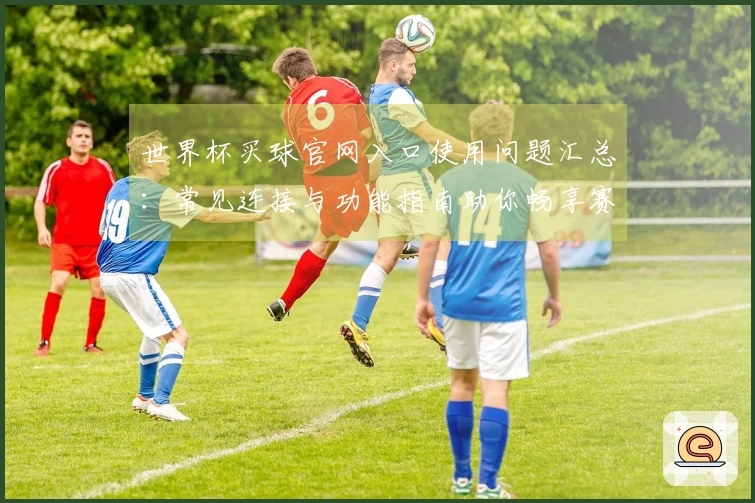 世界杯买球官网入口使用问题汇总：常见连接与功能指南助你畅享赛事直播体验